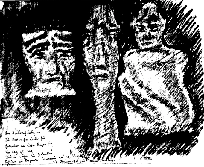 Drawing of the Cabiri