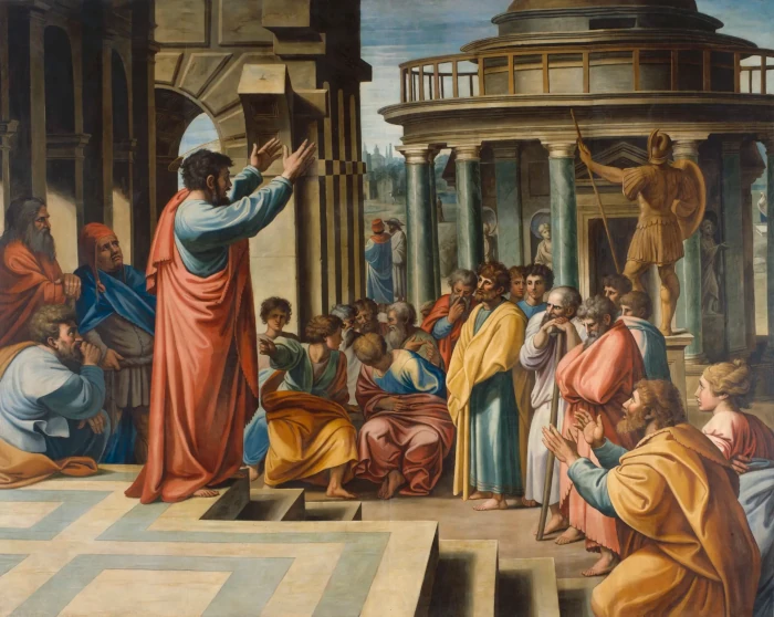 Raphael The Preaching of Paul in Athens