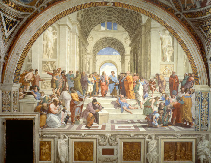 Raphael Camera della Segnatura: The School of Athens